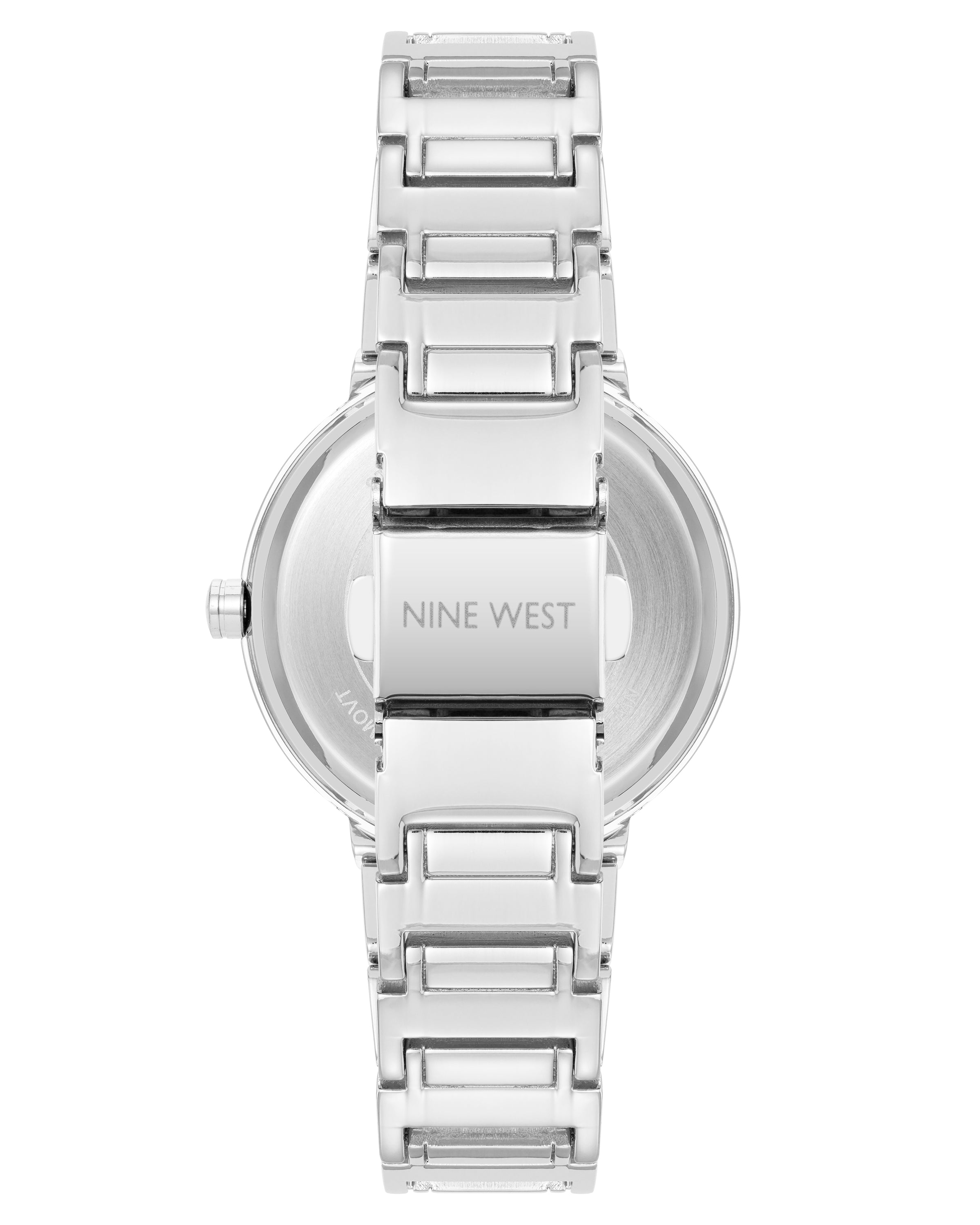 Grid-Textured Dial Watch